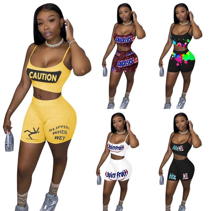 Summer Sexy Tracksuit Letter Soft Elastic Young Strapless Sleeveless Top Juicy Fruit Sets Short Pants Slim Women 2 Piece Set, Gray
Summer Sexy Tracksuit Letter Soft Elastic Young Strapless Sleeveless Top Juicy Fruit Sets Short Pants Slim Women 2 Piece Set, Gray