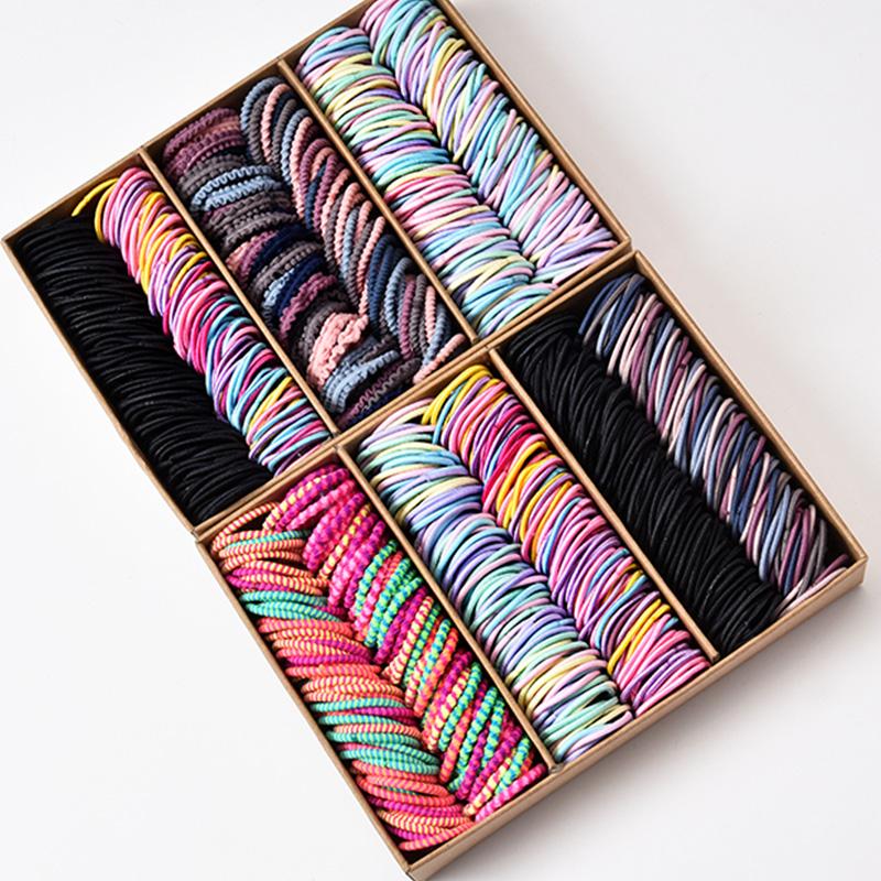100PCS/Set Girls Candy Colors Nylon Elastic Hair Bands Children Rubber Band Headband Scrunchie Fashion Hair Accessories, Black
100PCS/Set Girls Candy Colors Nylon Elastic Hair Bands Children Rubber Band Headband Scrunchie Fashion Hair Accessories, Black