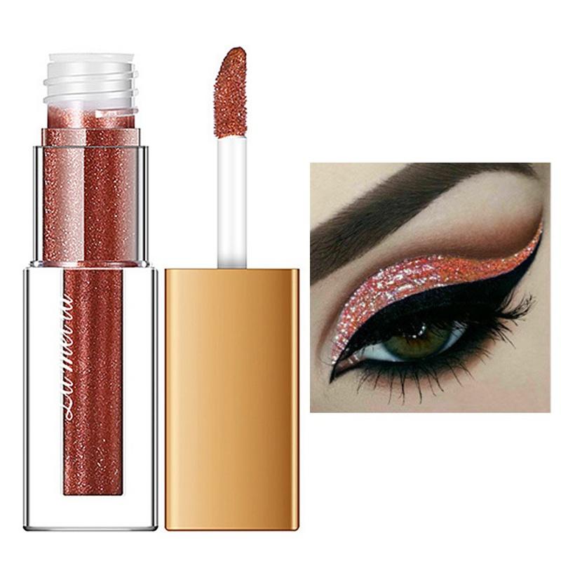 Makeup Glitter Liquid Eyeshadow Waterproof Durable Metallic Eye Shimmer Eyeshadow, A5
Makeup Glitter Liquid Eyeshadow Waterproof Durable Metallic Eye Shimmer Eyeshadow, A5