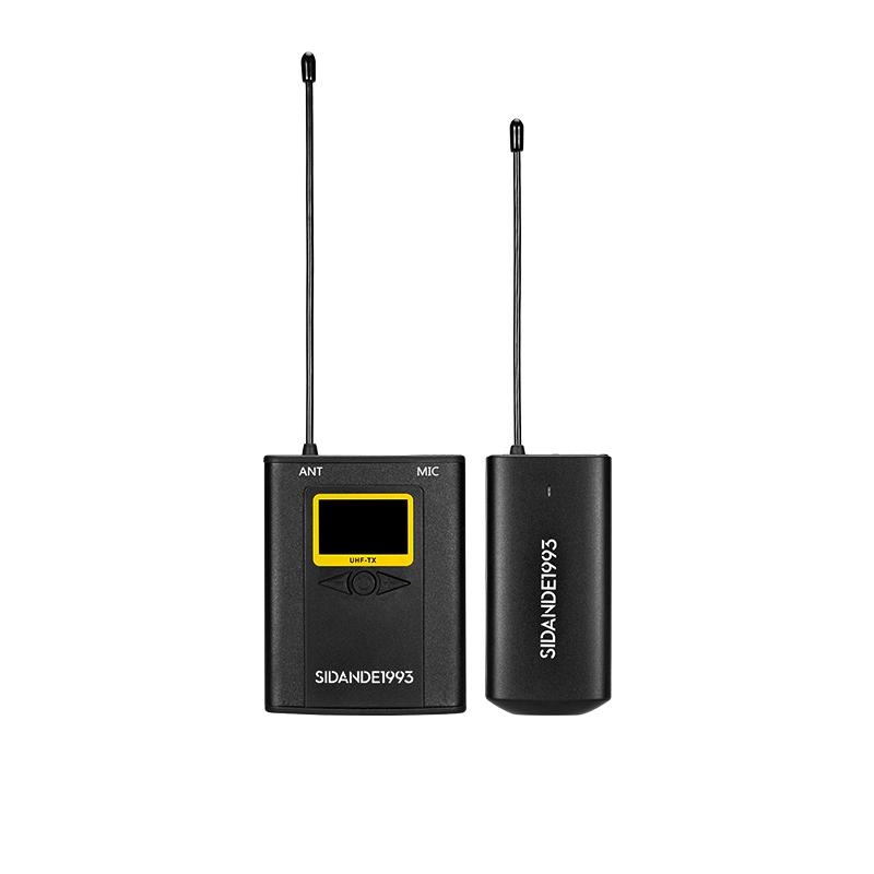 SIDANDE MIC31 Studio DSLR Camera Microphone Wireless Transmitter Receiver Microphone Kit for Vlog
SIDANDE MIC31 Studio DSLR Camera Microphone Wireless Transmitter Receiver Microphone Kit for Vlog