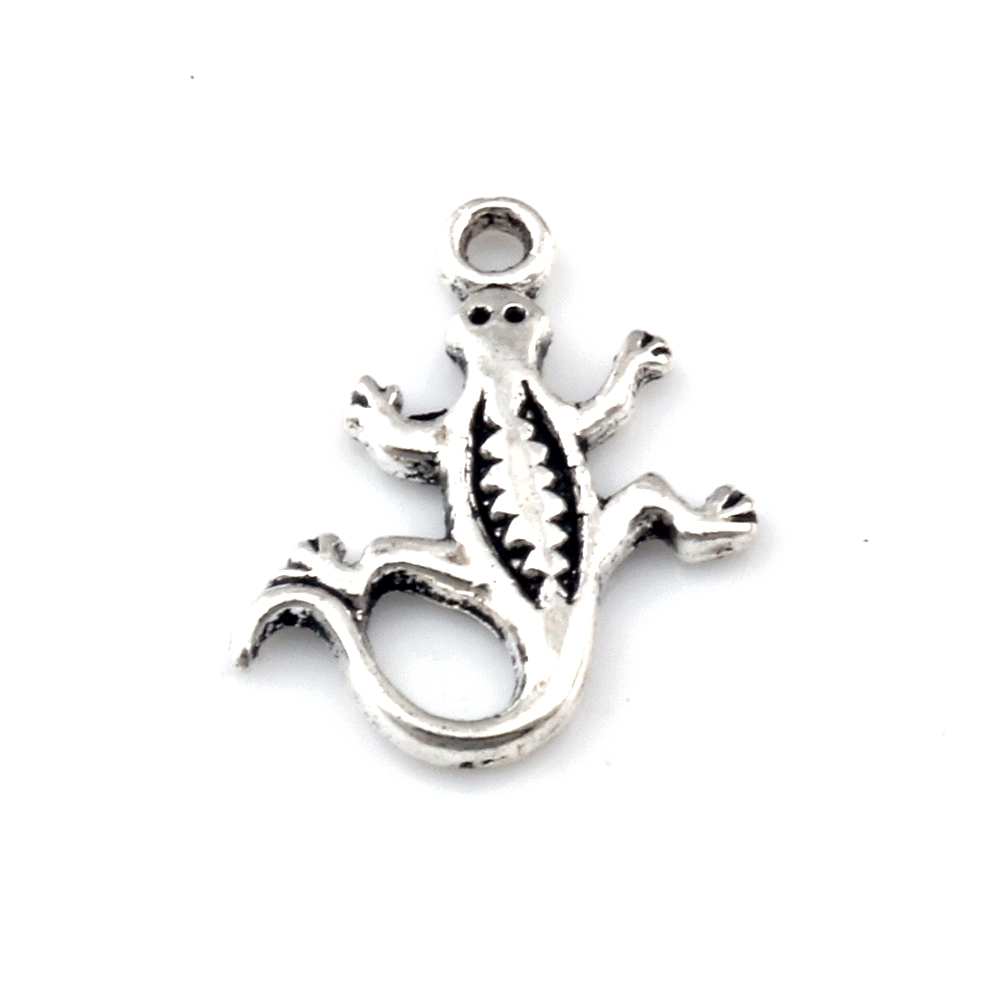 200pcs Hot sell Antique silver Alloy Zinc alloy CUTE GECKO LIZARD Charms Pendants Jewelry DIY 15x 18mm A-614
200pcs Hot sell Antique silver Alloy Zinc alloy CUTE GECKO LIZARD Charms Pendants Jewelry DIY 15x 18mm A-614