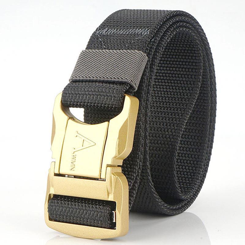 2021 new aluminum alloy tactical belt quick release buckle metal aluminum alloy unisex sports belt soft nylon 125cm adjustable1, Black
2021 new aluminum alloy tactical belt quick release buckle metal aluminum alloy unisex sports belt soft nylon 125cm adjustable1, Black