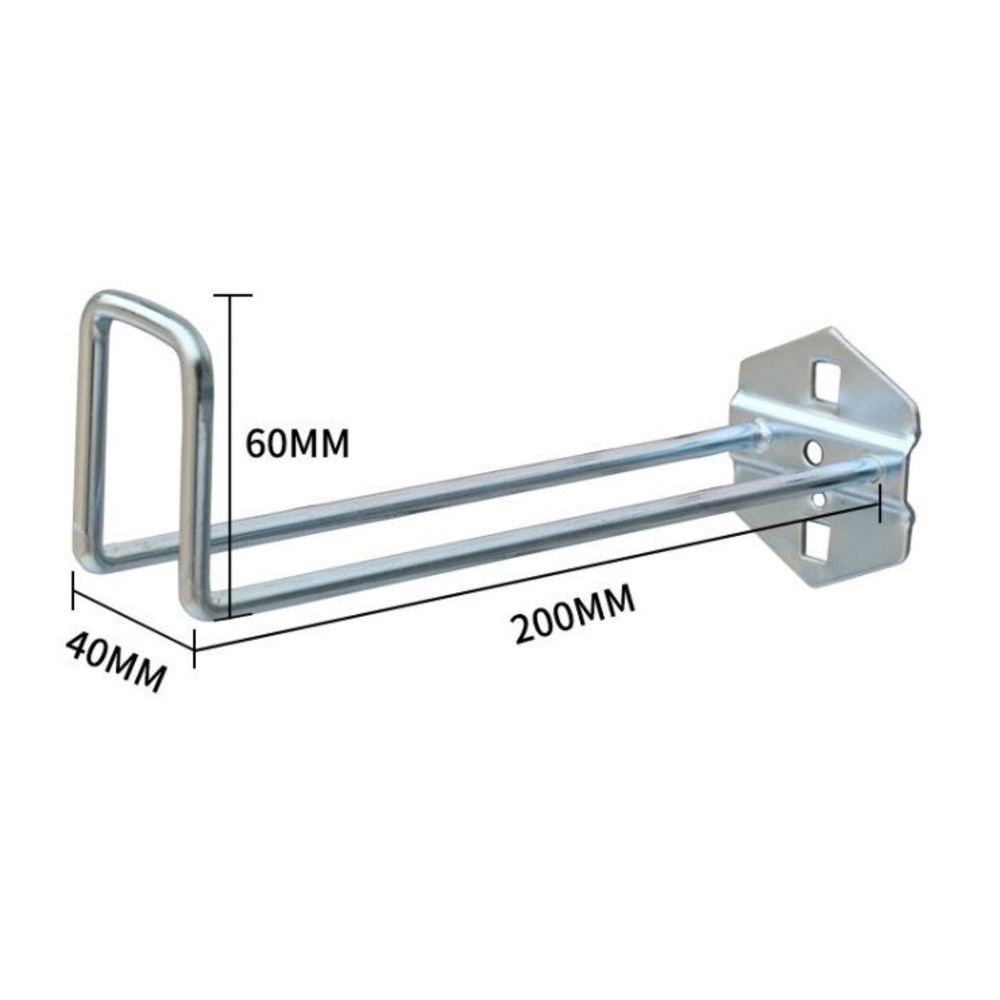 Hole Board Peg Loop Wire Pegboard Hardware Tool Hanging Plate Hook Thickening