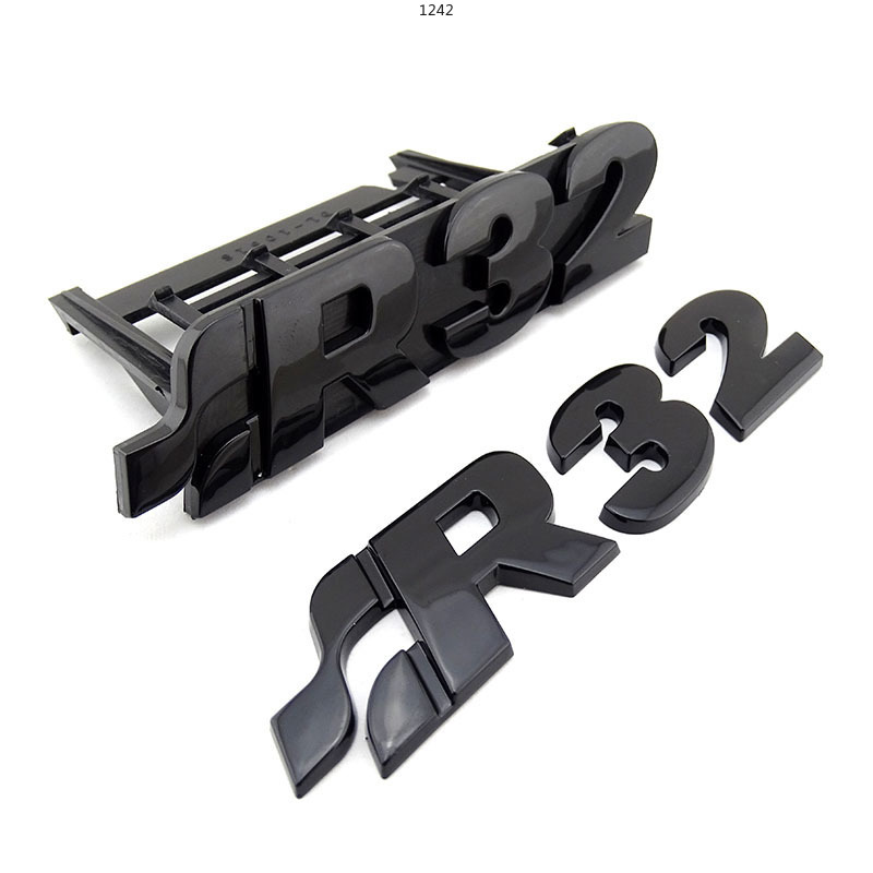 MK4 R32 Chrome Grill Badge R32 Logo Inscription Genuine New OEM for GOLF Part Car Emblem Metal
MK4 R32 Chrome Grill Badge R32 Logo Inscription Genuine New OEM for GOLF Part Car Emblem Metal