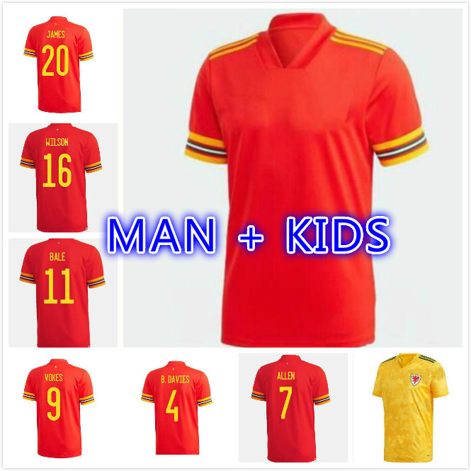 MAN+KIDS KIT 2020 Wales soccer jersey 20 21 BALE ALLEN James Ben Davies Wilson camisetas national team home Wales football shirt, Kids size
MAN+KIDS KIT 2020 Wales soccer jersey 20 21 BALE ALLEN James Ben Davies Wilson camisetas national team home Wales football shirt, Kids size