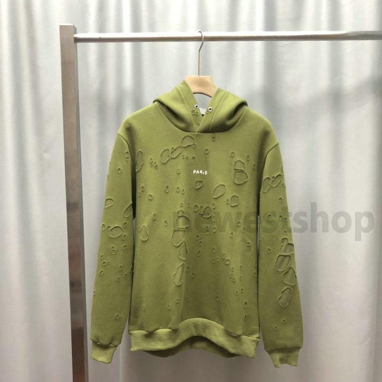Europe Paris Sweatshirts mens classical big Broken hole hoodies 12 color Sweatshirt Women hoodys fashion Jumpers Designer hoody
Europe Paris Sweatshirts mens classical big Broken hole hoodies 12 color Sweatshirt Women hoodys fashion Jumpers Designer hoody