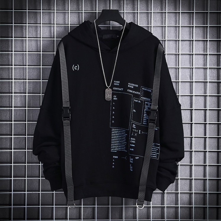 Ribbons Hip Hop Hooded Autumn Winter Hoodies Sweatshirts Men Sport Letter Casual Streetwear Black Male Pullover kg-14, Black hoodie
Ribbons Hip Hop Hooded Autumn Winter Hoodies Sweatshirts Men Sport Letter Casual Streetwear Black Male Pullover kg-14, Black hoodie