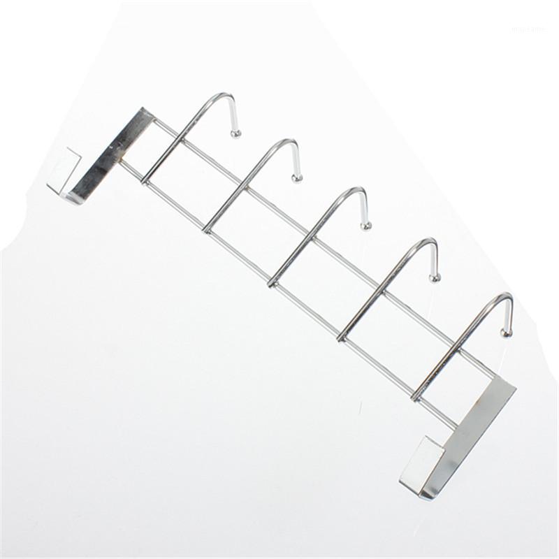 Wholesale-5 Hooks Stainless Steel Over Door Home Bathroom Kitchen Coat Towel Loop Hanger Rack Holder Shelf High-Grade1
Wholesale-5 Hooks Stainless Steel Over Door Home Bathroom Kitchen Coat Towel Loop Hanger Rack Holder Shelf High-Grade1