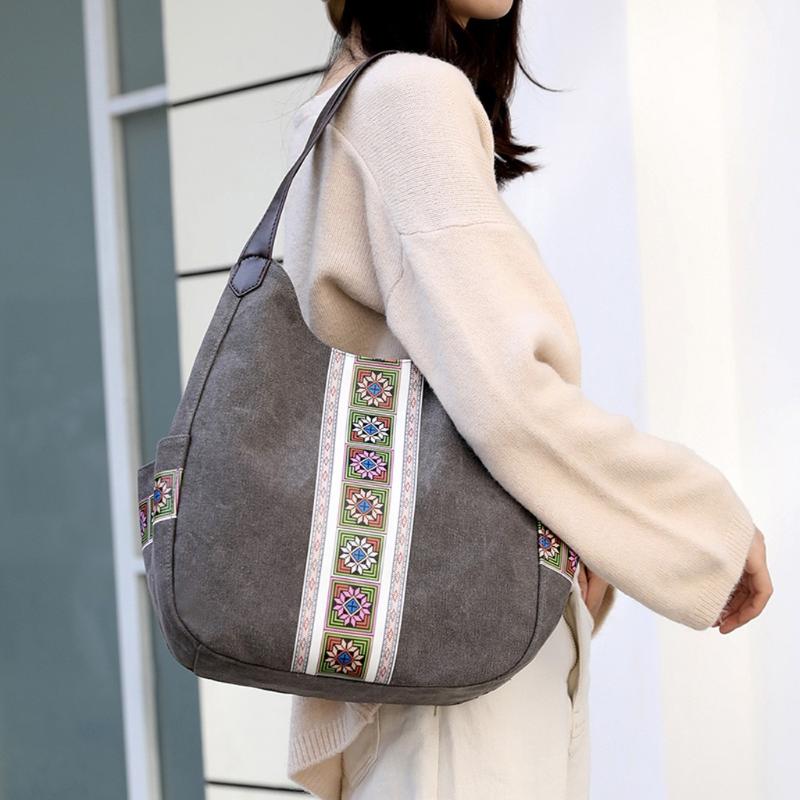 Leisure Women Shoulder Bags Solid Color Canvas Hasp Shoulder Bag Large Capacity Hand Bag Casual Travel Simple Shopping Bags, Beige
Leisure Women Shoulder Bags Solid Color Canvas Hasp Shoulder Bag Large Capacity Hand Bag Casual Travel Simple Shopping Bags, Beige
