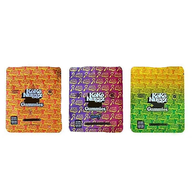 RUNTZ KOKO NUGGZ BAGGIES NEWEST EDIBLES MYLAR BAG 500MG EMPTY GUMMIES PACKAGE RETAIL STORAGE SMELL PROOF ZIPPER POUCH
RUNTZ KOKO NUGGZ BAGGIES NEWEST EDIBLES MYLAR BAG 500MG EMPTY GUMMIES PACKAGE RETAIL STORAGE SMELL PROOF ZIPPER POUCH