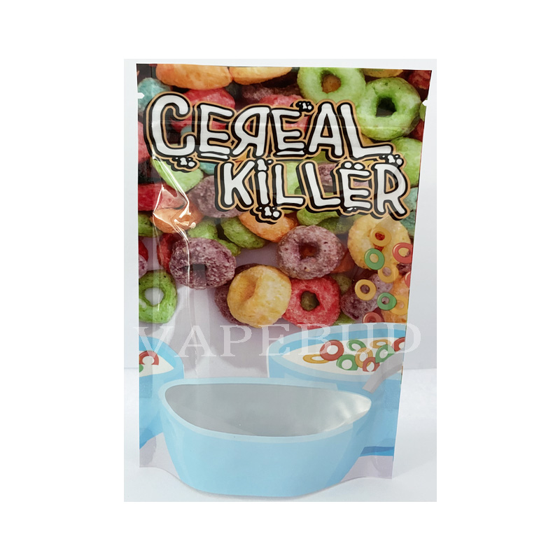 CEREAL KILLER LA KUSH CAKE 3.5g Bag jokes up runtz MYLAR ziplock edibles Smell Proof custom printed bag plastic with logo print
CEREAL KILLER LA KUSH CAKE 3.5g Bag jokes up runtz MYLAR ziplock edibles Smell Proof custom printed bag plastic with logo print