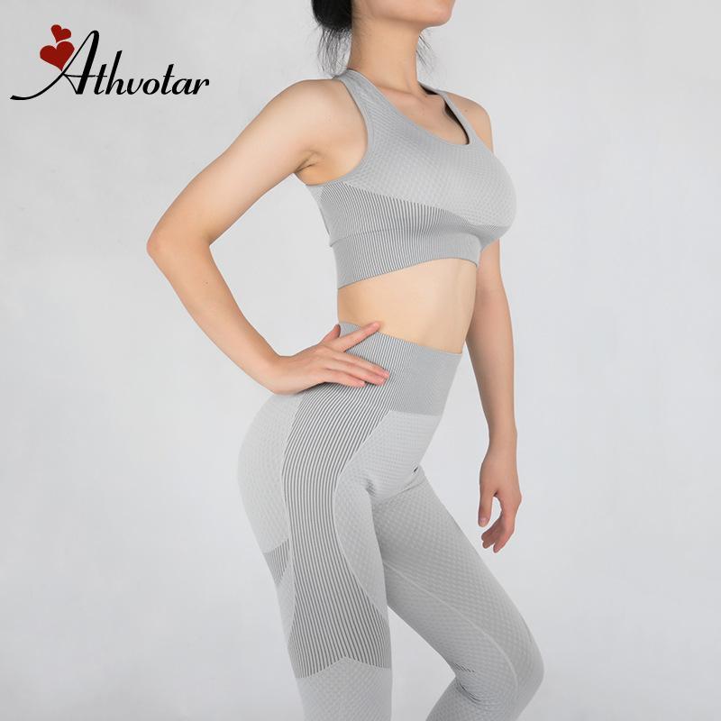 ATHVOTAR Women Gym Clothing Seamless Yoga Set Padded Push-Up Sports Bra+Fitness Legging Sport Gym Suits Wear Running Clothes, Pink
ATHVOTAR Women Gym Clothing Seamless Yoga Set Padded Push-Up Sports Bra+Fitness Legging Sport Gym Suits Wear Running Clothes, Pink