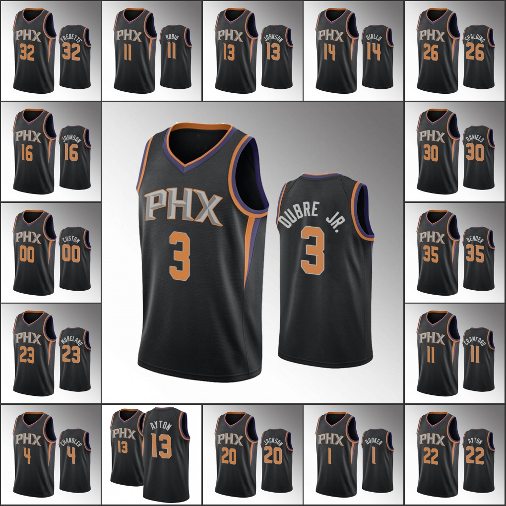 PhoenixSunsMen Devin Booker Deandre Ayton Devin Booker Ricky Rubio Statement Black Custom Jersey
PhoenixSunsMen Devin Booker Deandre Ayton Devin Booker Ricky Rubio Statement Black Custom Jersey