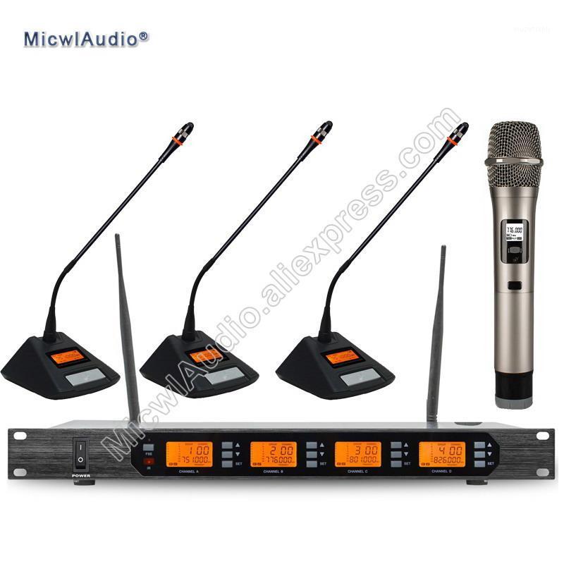Professional UHF 4 Channel Digital Wireless Microphone System With 3+1 Multiattribute D400 Fixed Frequences Micwl.Audio1
Professional UHF 4 Channel Digital Wireless Microphone System With 3+1 Multiattribute D400 Fixed Frequences Micwl.Audio1
