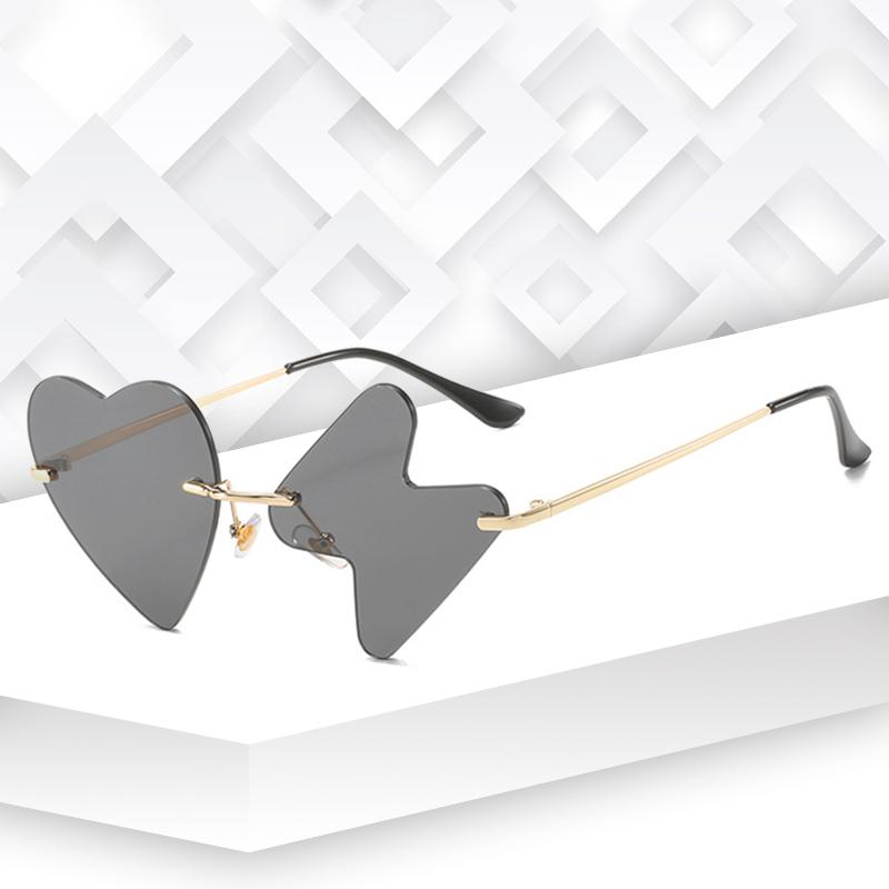 new fashion Vintage Rimless Sunglasses Female Prom Sunglasses Men Unique Personality Heart-shaped Five-pointed Star
new fashion Vintage Rimless Sunglasses Female Prom Sunglasses Men Unique Personality Heart-shaped Five-pointed Star