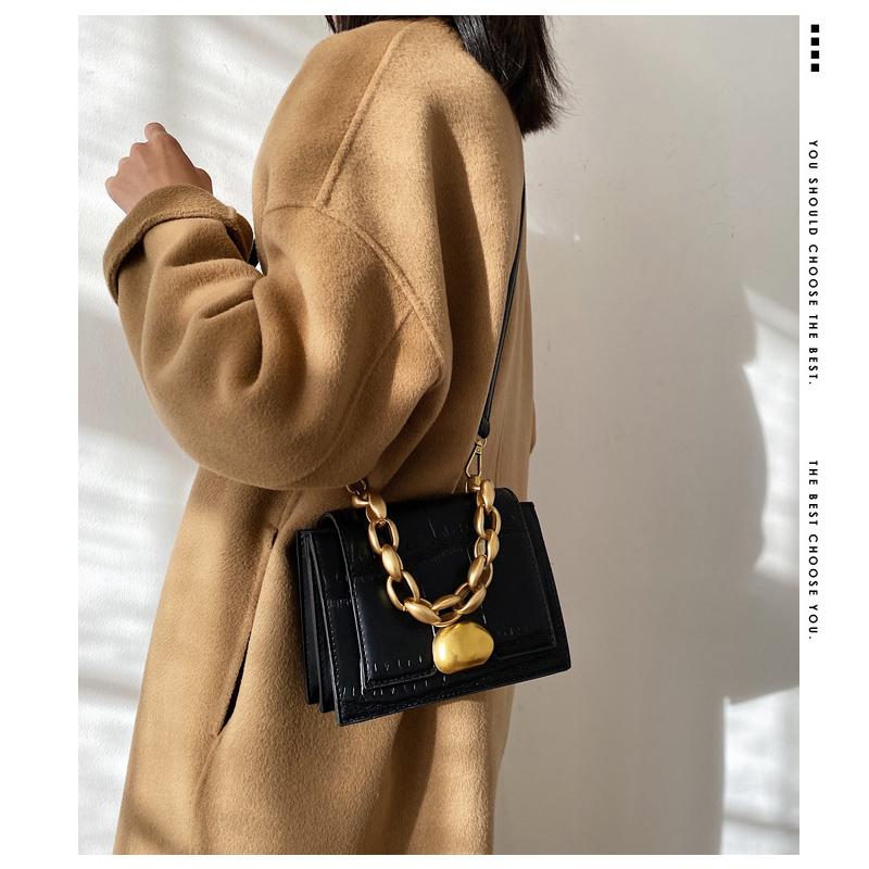 2021 Women's Fashion Mini Stone Pattern Shoulder Handbags and Purses Designer Chain PU Leather Flap Crossbody Bag, Black
2021 Women's Fashion Mini Stone Pattern Shoulder Handbags and Purses Designer Chain PU Leather Flap Crossbody Bag, Black