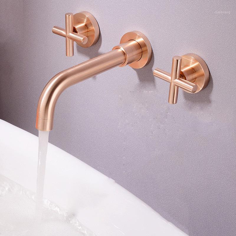 Yiyu brand all copper gold dark cold hot water basin faucet wire drawing gold double open faucet1
Yiyu brand all copper gold dark cold hot water basin faucet wire drawing gold double open faucet1