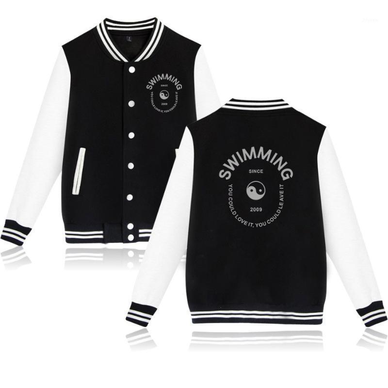 Men's Jackets Rapper Mac Miller Swimming Baseball Bomber Jacket Men Women Winter Fleece Sweatshirt Casual Kpop Hoodies Uniform Coat1, Black and white
Men's Jackets Rapper Mac Miller Swimming Baseball Bomber Jacket Men Women Winter Fleece Sweatshirt Casual Kpop Hoodies Uniform Coat1, Black and white