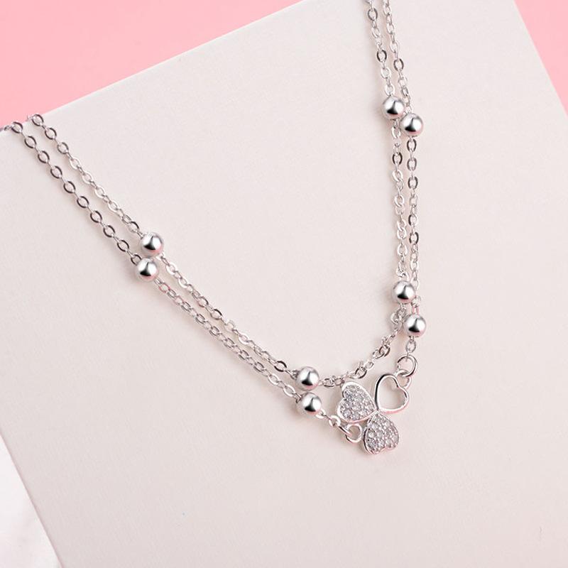 Anklets YSH 100% 925 Sterling Silver Inlaid Zircon Round Beads Three Leaf 2021 Woman Fashion DIY Jewelry Gifts
Anklets YSH 100% 925 Sterling Silver Inlaid Zircon Round Beads Three Leaf 2021 Woman Fashion DIY Jewelry Gifts