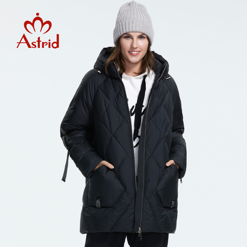 Astrid Winter new arrival down jacket women outerwear quality with a hood short style women fashion winter coat AR-7137 201217