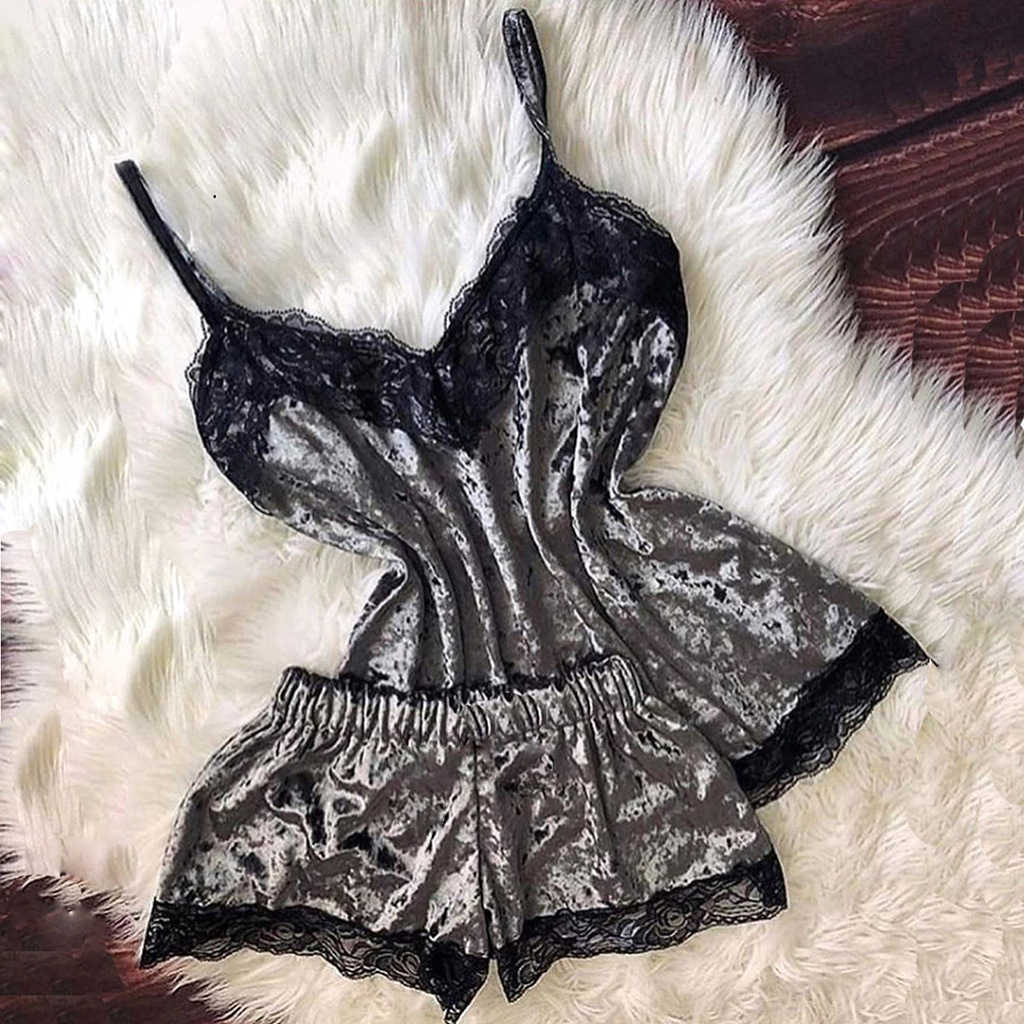 Lace Babydoll Lingerie: Sexy Satin Sleepwear Nightclub Outfit