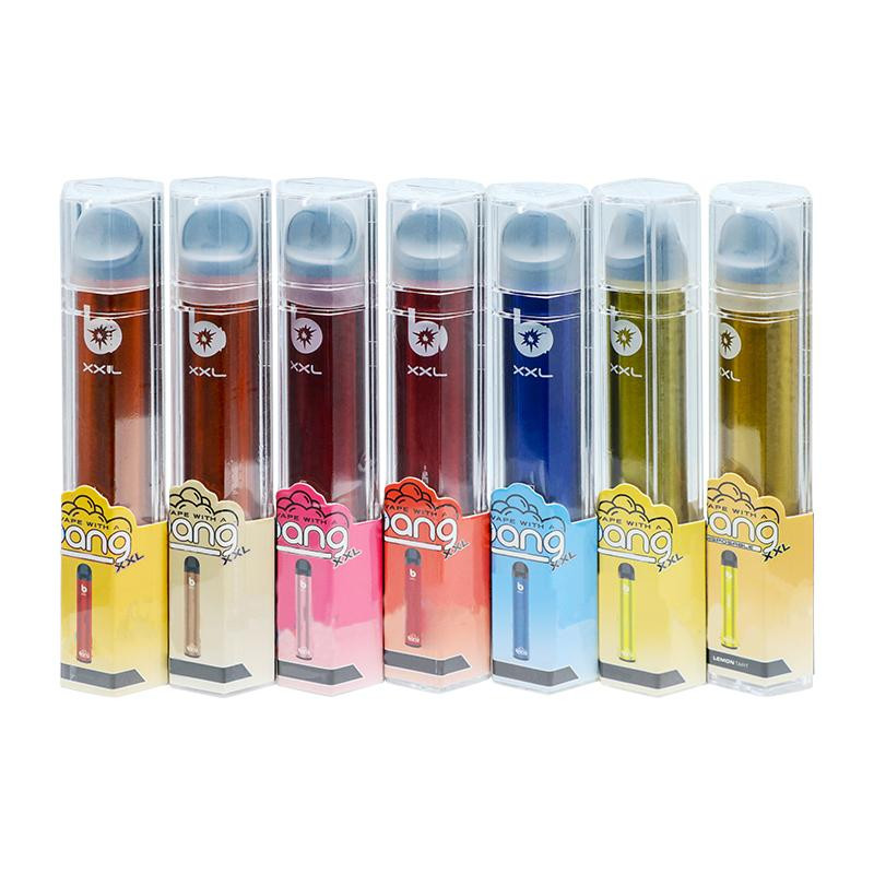 New Bang XXL XXTRA Disposable Device 2000Puffs 800mAh Power Battery Pre-filled 6ml Pods Cartridges Vapor e Cigarette Portable Vaporizer
New Bang XXL XXTRA Disposable Device 2000Puffs 800mAh Power Battery Pre-filled 6ml Pods Cartridges Vapor e Cigarette Portable Vaporizer
