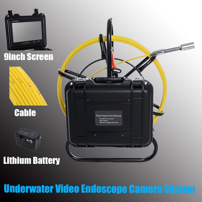 IP68 Waterproof 23mm Industrial Camera With 12pcs Adjustable LEDS Underwater Video System 9inch Display 20m
IP68 Waterproof 23mm Industrial Camera With 12pcs Adjustable LEDS Underwater Video System 9inch Display 20m
