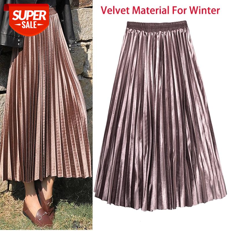 Winter Autumn Women's Pleated Skirt Velvet Print High Waist Long Skirts Women Young Girl Thick Large Size Fahion Female Falda #rp9f, White;black
Winter Autumn Women's Pleated Skirt Velvet Print High Waist Long Skirts Women Young Girl Thick Large Size Fahion Female Falda #rp9f, White;black