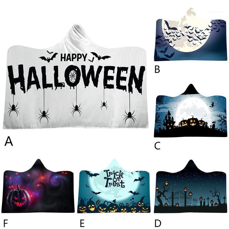 Halloween Digital Print Hooded Blanket Blanket Cloak Thick Double Layer 150x200cm Warm Throw In Winter #451
Halloween Digital Print Hooded Blanket Blanket Cloak Thick Double Layer 150x200cm Warm Throw In Winter #451
