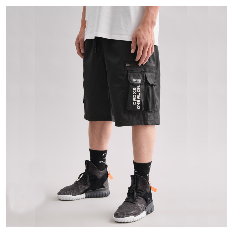 2021 New Military Functional Tide Brand Multi-pocket Work Wear Shorts Men's Mid-pants Draw Rope Letter Five-point Pants I5nf, Black
2021 New Military Functional Tide Brand Multi-pocket Work Wear Shorts Men's Mid-pants Draw Rope Letter Five-point Pants I5nf, Black