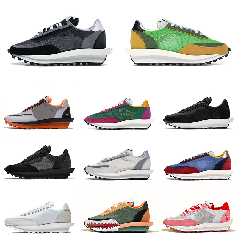 Best Quality Sacais Running Shoes LDV Waffle Daybreak Black Grey Green Gusto NYC Pigeon Fashion Trainers Nylon White Men Women Blazer Shoes, White;red
Best Quality Sacais Running Shoes LDV Waffle Daybreak Black Grey Green Gusto NYC Pigeon Fashion Trainers Nylon White Men Women Blazer Shoes, White;red