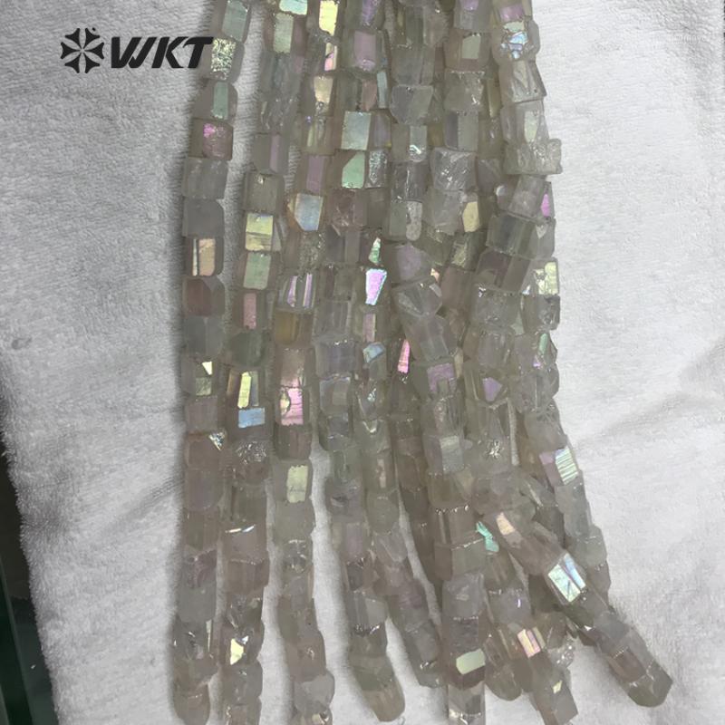 WT-G262 Wholesale Fashion Design Natural Angel aura quartz size 10*15mm each beads, 16" inch in one strand For Women jewelry1
WT-G262 Wholesale Fashion Design Natural Angel aura quartz size 10*15mm each beads, 16" inch in one strand For Women jewelry1