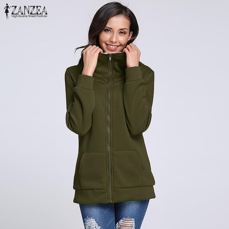 ZANZEA Women Winter Fleece Coats Hooded Sweatshirts 2020 Autumn Casual Loose Zipper Hoodies Tops Jackets Outwear Plus Size -4XL, Black
ZANZEA Women Winter Fleece Coats Hooded Sweatshirts 2020 Autumn Casual Loose Zipper Hoodies Tops Jackets Outwear Plus Size -4XL, Black