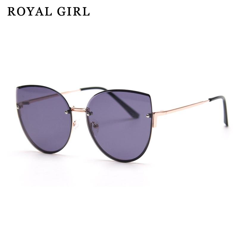Sunglasses ROYAL GIRL Metal Frame Cat Eye Women 2021 Fashion Trendy Womens Glasses UV Protector Ladies Ss071
Sunglasses ROYAL GIRL Metal Frame Cat Eye Women 2021 Fashion Trendy Womens Glasses UV Protector Ladies Ss071