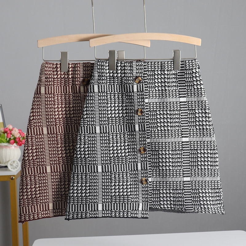 2021 New Jacquard Knit Women Mini High Waist Iregular a Line Preppy Style Ladies Sweater Skirt Jupe Saia Fall 3ba0, Brown x1823
2021 New Jacquard Knit Women Mini High Waist Iregular a Line Preppy Style Ladies Sweater Skirt Jupe Saia Fall 3ba0, Brown x1823