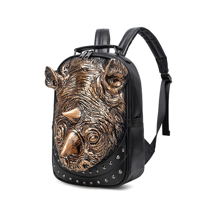 Cool Women 3D Owl Small Backpack High Quality Ladies Backpack Purse Cute Black Daypack for Girls boys bags