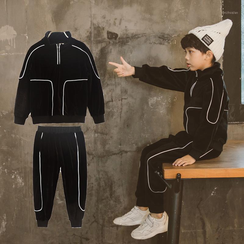 Clothing Sets Big Teenage Boys 4 5 8 14 16 Years Autumn Winter Baby Clothes Set Striped 2pcs Children Sport Suit For Girls1 
Clothing Sets Big Teenage Boys 4 5 8 14 16 Years Autumn Winter Baby Clothes Set Striped 2pcs Children Sport Suit For Girls1