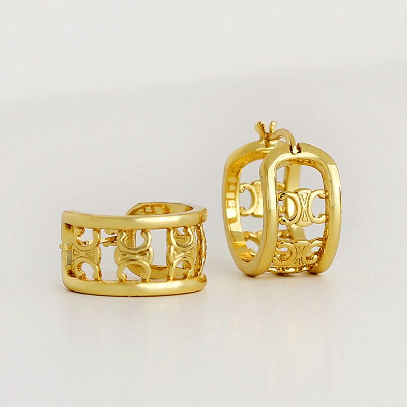 Clip-on Earrings For Women Golden/Silver Color Hollow Out Ear Rings Korean Fashion Jewelry 2021 Trend Unusual Stud Earrings
Clip-on Earrings For Women Golden/Silver Color Hollow Out Ear Rings Korean Fashion Jewelry 2021 Trend Unusual Stud Earrings
