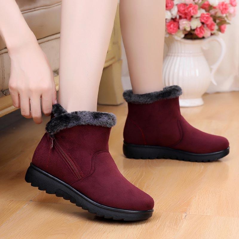 Women Ankle Boots 2020 Fashion Keep Warm Winter Boots Women Shoes Cotton Fabric Warm Snow Patform Shoes Woman Ladies, Brown
Women Ankle Boots 2020 Fashion Keep Warm Winter Boots Women Shoes Cotton Fabric Warm Snow Patform Shoes Woman Ladies, Brown
