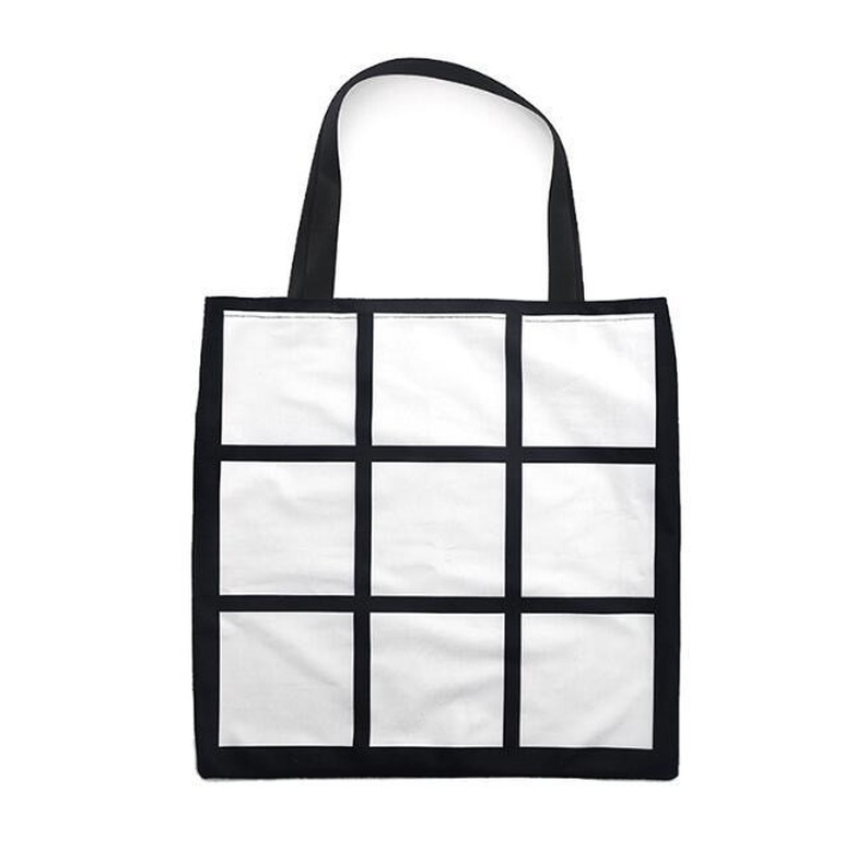 10pcs Sublimation White Blank DIY 9 Grid Peach skin velvet Tote Bag Single Sides Heat Transfer Shopping bag 2021
10pcs Sublimation White Blank DIY 9 Grid Peach skin velvet Tote Bag Single Sides Heat Transfer Shopping bag 2021