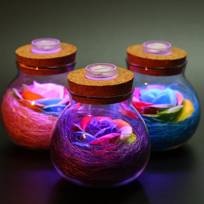 1PCS Rose Light Bottle With Gift Bag As Creative Gift For Festival Celebration Boyfriend Girlfriend Children Father Mother
1PCS Rose Light Bottle With Gift Bag As Creative Gift For Festival Celebration Boyfriend Girlfriend Children Father Mother