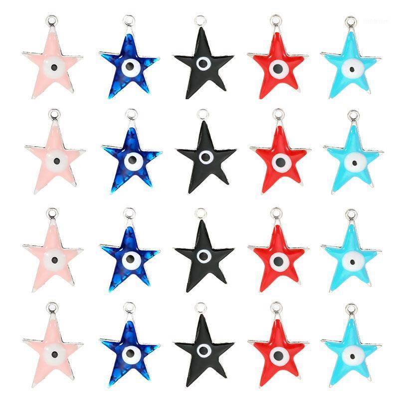 YEYULIN 10pcs Cute Small Star Evil Eye Earring Charms Mini Blue Eyes Bracelet Necklace Pendants Handmade Jewelry Make1
YEYULIN 10pcs Cute Small Star Evil Eye Earring Charms Mini Blue Eyes Bracelet Necklace Pendants Handmade Jewelry Make1