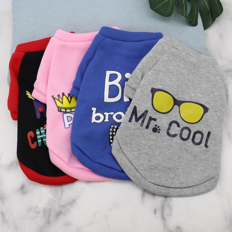 Lovely Dog Clothes Soft Cotton Puppy Cat Vest Shirt Cute Print Pet Clothing Small Medium Dogs Coat Jacket Outfit Chihuahua Pink, Gray
Lovely Dog Clothes Soft Cotton Puppy Cat Vest Shirt Cute Print Pet Clothing Small Medium Dogs Coat Jacket Outfit Chihuahua Pink, Gray