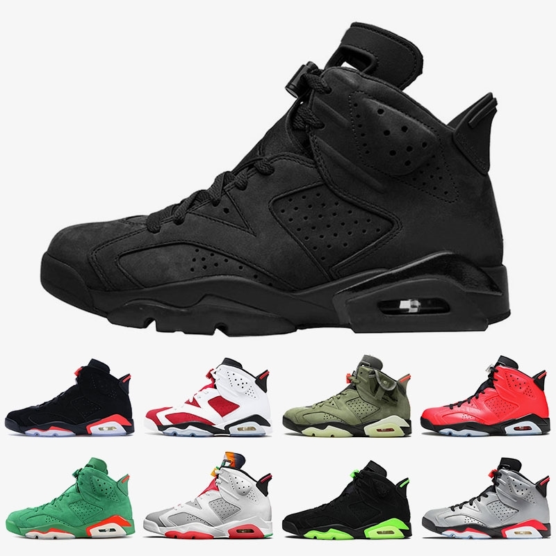 2020 New Triple Black Jumpman 6 women mens basketball shoes 6s Hare Travis Smoke Grey Retro DMP Reflective Infrared sneakers trainers
2020 New Triple Black Jumpman 6 women mens basketball shoes 6s Hare Travis Smoke Grey Retro DMP Reflective Infrared sneakers trainers