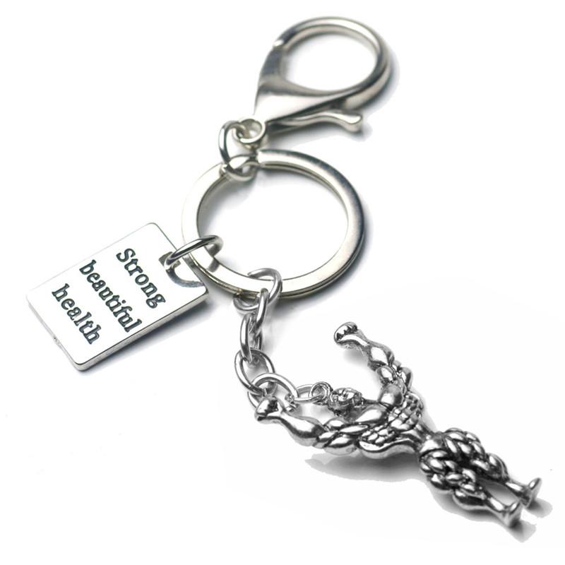 Fitness Muscle Man Charms Keychain Engraved Hippie Gym Quotes Key Ring Car Purse Bag Buckle Pendant Men Sports Hip Hop Jewelry
Fitness Muscle Man Charms Keychain Engraved Hippie Gym Quotes Key Ring Car Purse Bag Buckle Pendant Men Sports Hip Hop Jewelry