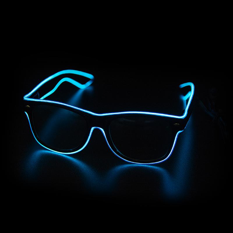 Party Decoration Led Glasses Neon Flashing EL Wire Glowing Gafas Luminous Bril Novelty Gift Glow Sunglasses Bright Light Supplies
Party Decoration Led Glasses Neon Flashing EL Wire Glowing Gafas Luminous Bril Novelty Gift Glow Sunglasses Bright Light Supplies