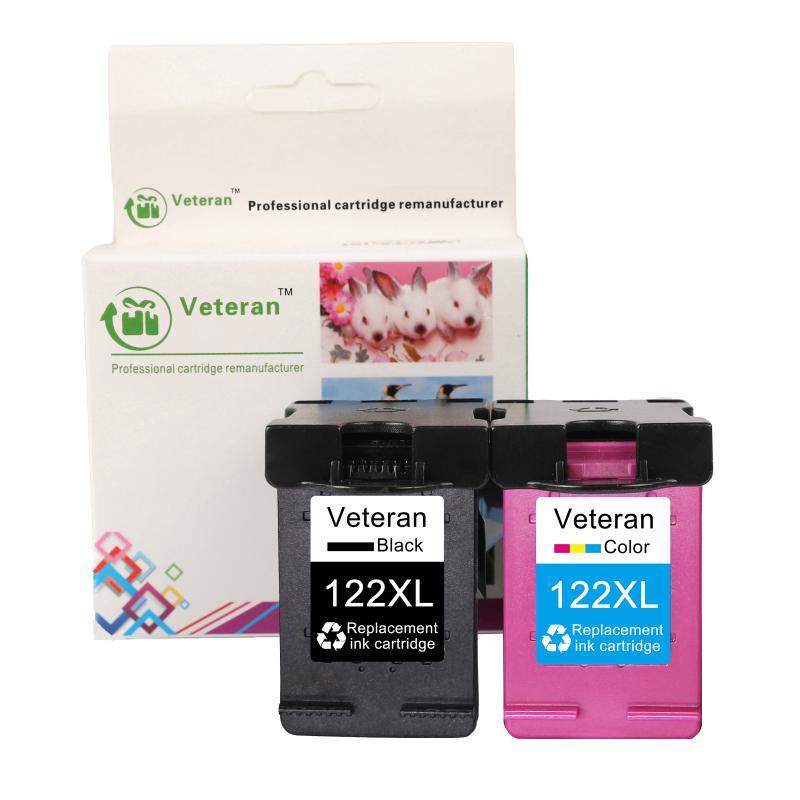 Veteran 122XL Cartridge Replacement for 122 xl 122 Ink Cartridge for Deskjet 1000 1050 2050 3050A 3052A 3054 1510 2540
Veteran 122XL Cartridge Replacement for 122 xl 122 Ink Cartridge for Deskjet 1000 1050 2050 3050A 3052A 3054 1510 2540