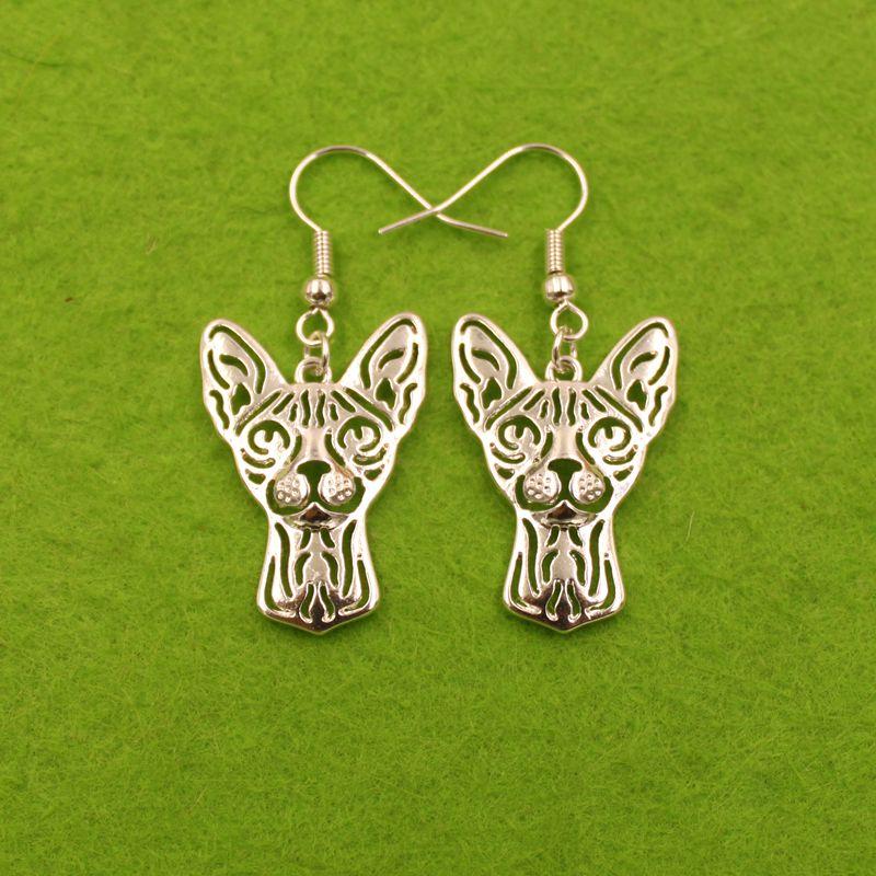 2020 Sphynx Cat Cute Animal Pendant Drop Earrings Golden Kawaii Summer Modern Jewelry For Women Girls Woman Ladies
2020 Sphynx Cat Cute Animal Pendant Drop Earrings Golden Kawaii Summer Modern Jewelry For Women Girls Woman Ladies