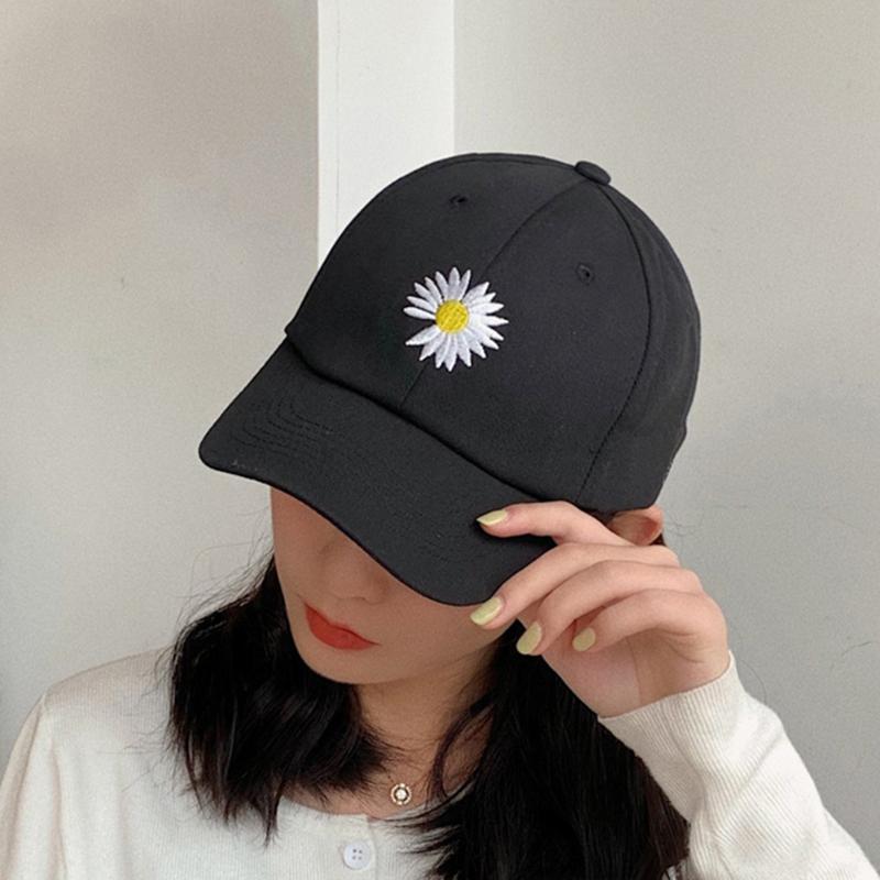 Summer Autumn Fashion Soild Flower Embroidery Baseball Cap Adjustable Men Women Daily Protection Sun Hats, White
Summer Autumn Fashion Soild Flower Embroidery Baseball Cap Adjustable Men Women Daily Protection Sun Hats, White