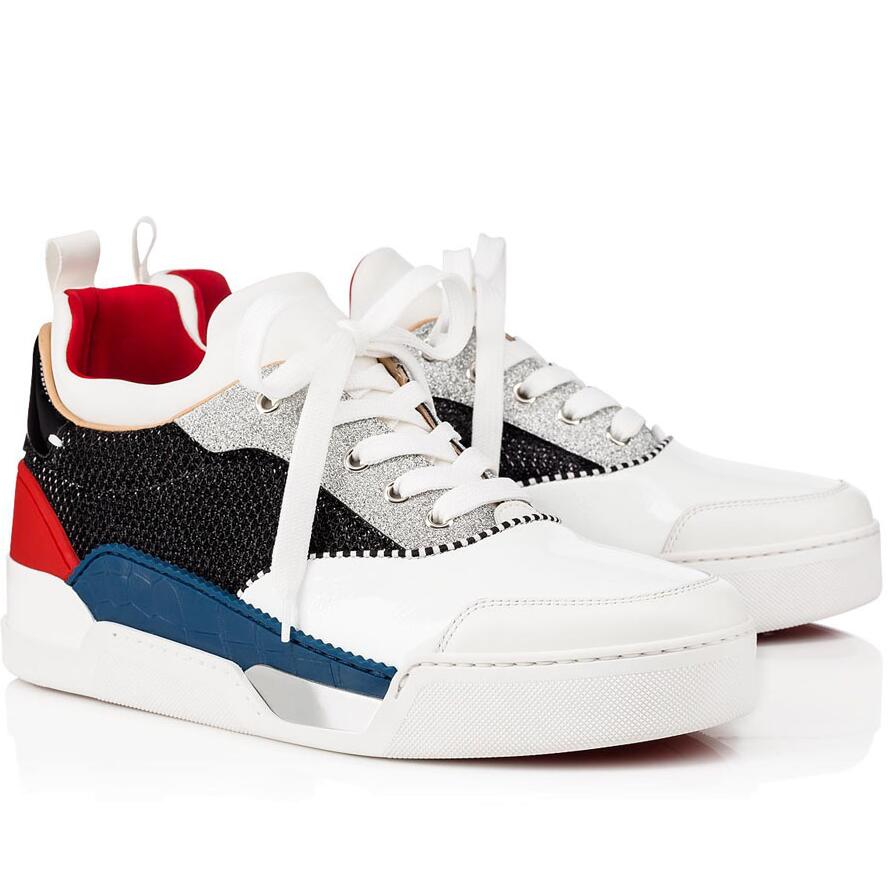 Luxury Popular Red Bottom Aurelien Mens Running Sports Flat Suede Low Top Sneakers Perfect Quality Outdoor Couple Trainer EU38-47
Luxury Popular Red Bottom Aurelien Mens Running Sports Flat Suede Low Top Sneakers Perfect Quality Outdoor Couple Trainer EU38-47